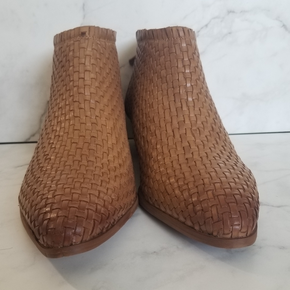 Vintage Foundry Co Delmira Bootie Ankle Boot Light Brown Size 11 - Picture 2 of 10